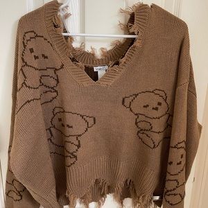 Women’s Teddy Bear Sweater